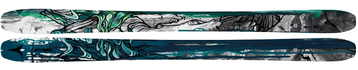 Picture of the ski that is being reviewed