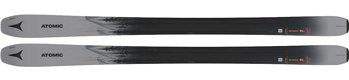 Picture of the ski that is being reviewed