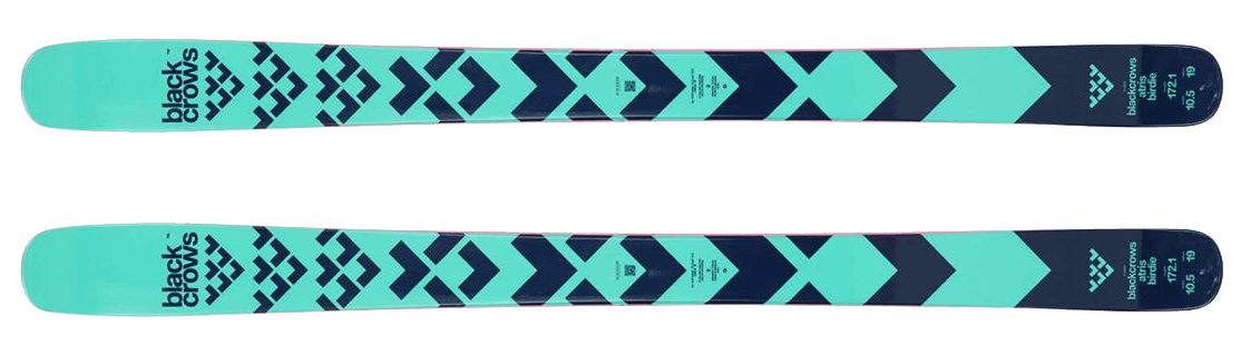 Picture of the ski that is being reviewed