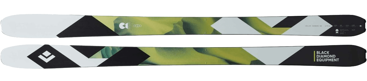 Picture of the ski that is being reviewed