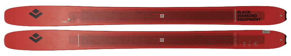 Picture of the ski that is being reviewed