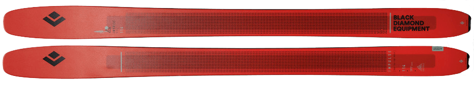 Picture of the ski that is being reviewed